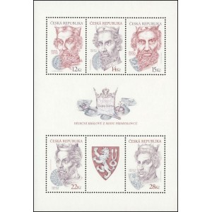 0476-0480A (aršík) - Dědiční králové z rodu Přemyslovců