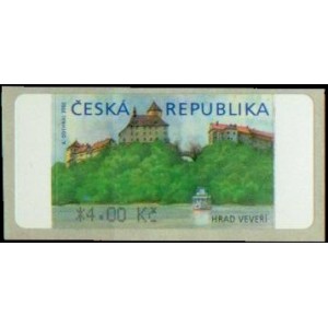AU 1C/2 (4,00 Kč) - Hrad Veveří