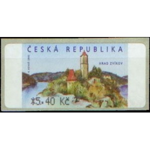 AU 2A (5,40 Kč) - Hrad Zvíkov