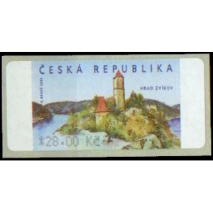 AU 2D (28,00 Kč) - Hrad Zvíkov