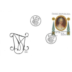0923 FDC - Osobnosti: Marie Terezie
