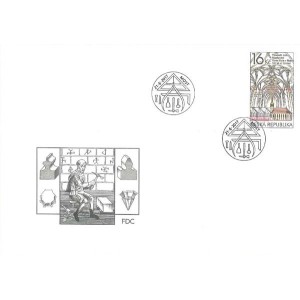 0934 FDC - Kostel Nanebevzetí Panny Marie v Mostě