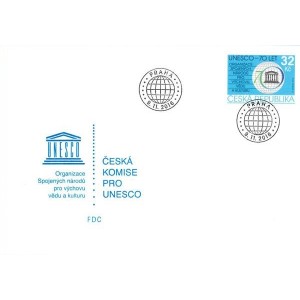 0909 FDC - UNESCO - 70 let
