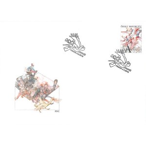 0841 FDC - Pošta na křídlech "A"