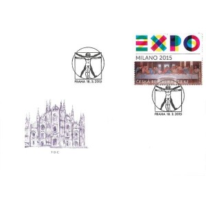 0843 FDC - EXPO 2015 Miláno