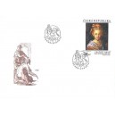 0850 FDC - Hans von Aachen: Hlava dívky