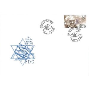 0860 FDC - Pocta Siru Nicholasovi