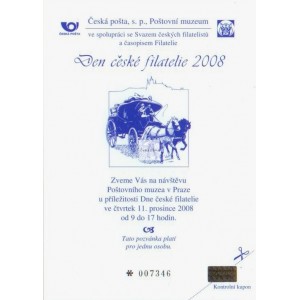 PPM3 - Den české filatelie 2008