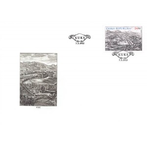 0712-713 FDC (série) - Krásy naší vlasti - Kuks