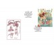0730-733 FDC - Krása orchidejí