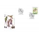 0745 FDC - Gratulační motiv - Orchideje A