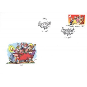 0750-751 FDC (série) - Čtyřlístek ve službách krále