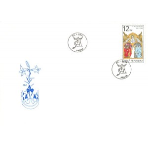 0668 FDC - Svatá Anežka Česká