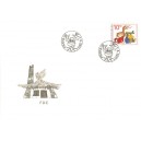 0685 FDC - Malá čarodějnice s havranem