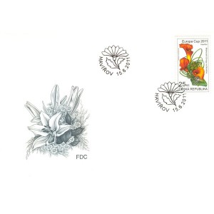 0689 FDC - ME ve floristice Europa Cup 2011