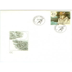 0625 FDC - Karel Hynek Mácha a jeho kraj - 200. výročí jeho narození