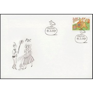 0590 FDC - Velikonoce