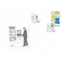 0945 FDC - Historické poštovní schránky