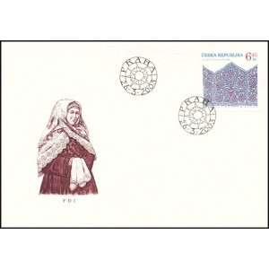 0352-353 (série FDC) - Tradice lidové tvorby - krajky