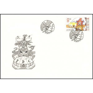 0320 FDC - EUROPA - cirkus