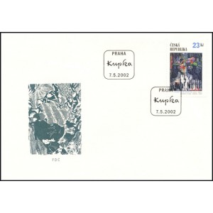 0321-322 (série FDC) - Česká kultura a Francie