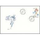 0332 FDC - Emil Zátopek