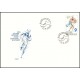 0332 FDC - Emil Zátopek - nejlepší český sportovec 20. století