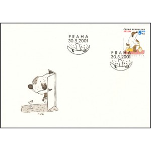 0292 FDC - Dětem - Maxipes Fík