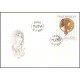 0277 FDC - Alfons Mucha: Bruneta