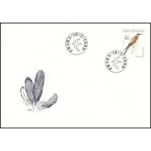 0209-212 FDC (série) - Ochrana přírody - ptáci a motýli