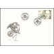 0222-223 FDC (série) - Joachim Barrande a čeští trilobiti