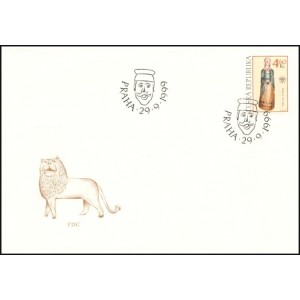 0229-231 FDC (série) - Lidové umění - Včelí úly