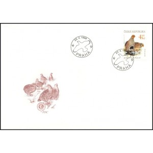 0179-182 FDC (série) - Ochrana přírody - vzácná zvěř