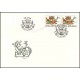 0189-190 FDC (série) - Dětem