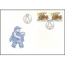 0198 FDC - Venkované spěchající za betlémskou hvězdou
