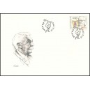 0109 FDC - Jiří Stanislav Guth-Jarkovský a Pierre de Coubertin