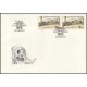 0081-82 FDC (série) - 150. výročí příjezdu prvního vlaku z Olomouce do Prahy