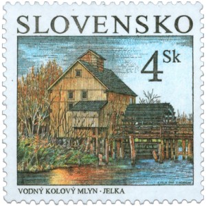 0126 - Vodní kolový mlýn v Jelce