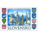 0140 - Bratislava a znaky krajských měst