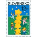 0208 (oz) - Děti stavějící Evropu z hvězd