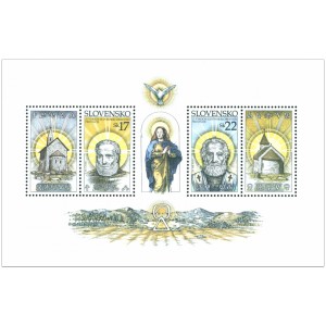 0289-290A (aršík) - 25. výročí slovenské církevní provincie