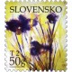 0391 - Blahopřejná známka - kytice