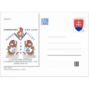 031 CDV 020/98 - 19. světová zimní univerziáda