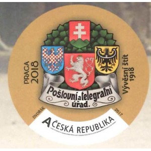VZ 0583-587 - Historické poštovní štíty