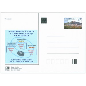 099 CDV 093/03 - Mistrovství světa v ledním hokeji 2003