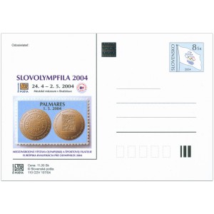 110 CDV 107/04 - SLOVOLYMPFILA 2004, Palmáre výstavy
