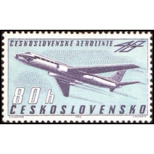 1313-1314 (série) - 40. výročí Československých aerolinií