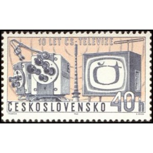 1309-1310 (série) - 10. výročí Československé televize