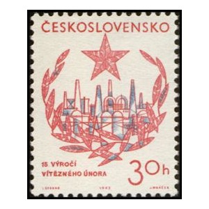 1291-1292 (série) - 15. výročí Února 1948