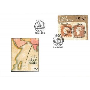 0987 FDC - Bombajský dopis